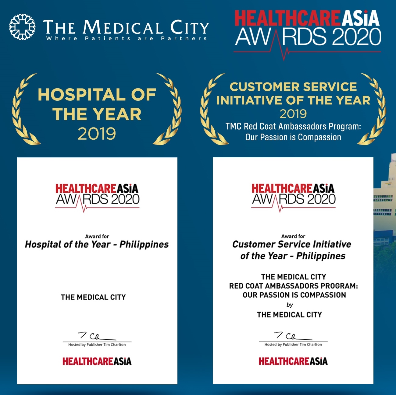 the medical city awards and recognitions
