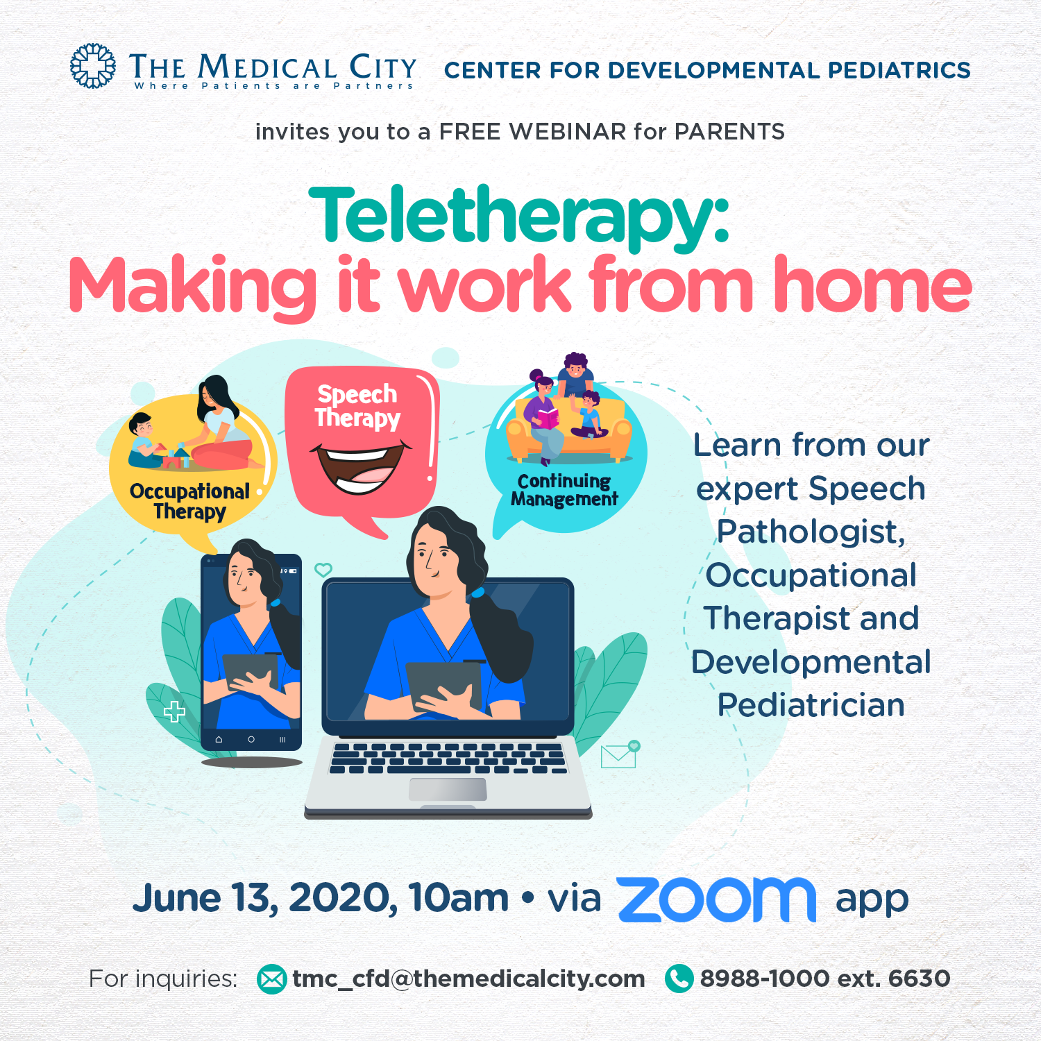 Teletherapy: Making It Work From Home