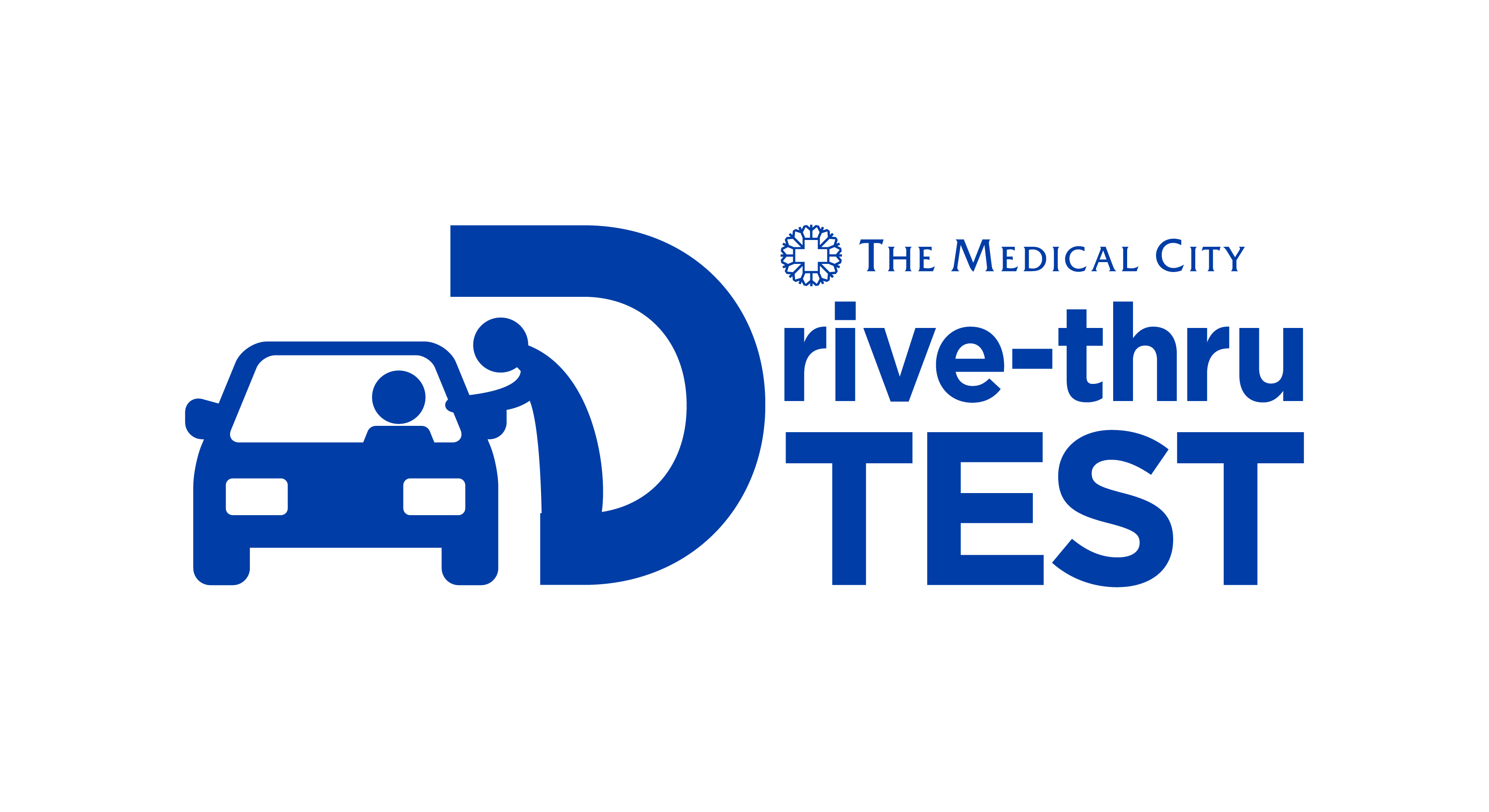 the medical city drive thru test logo