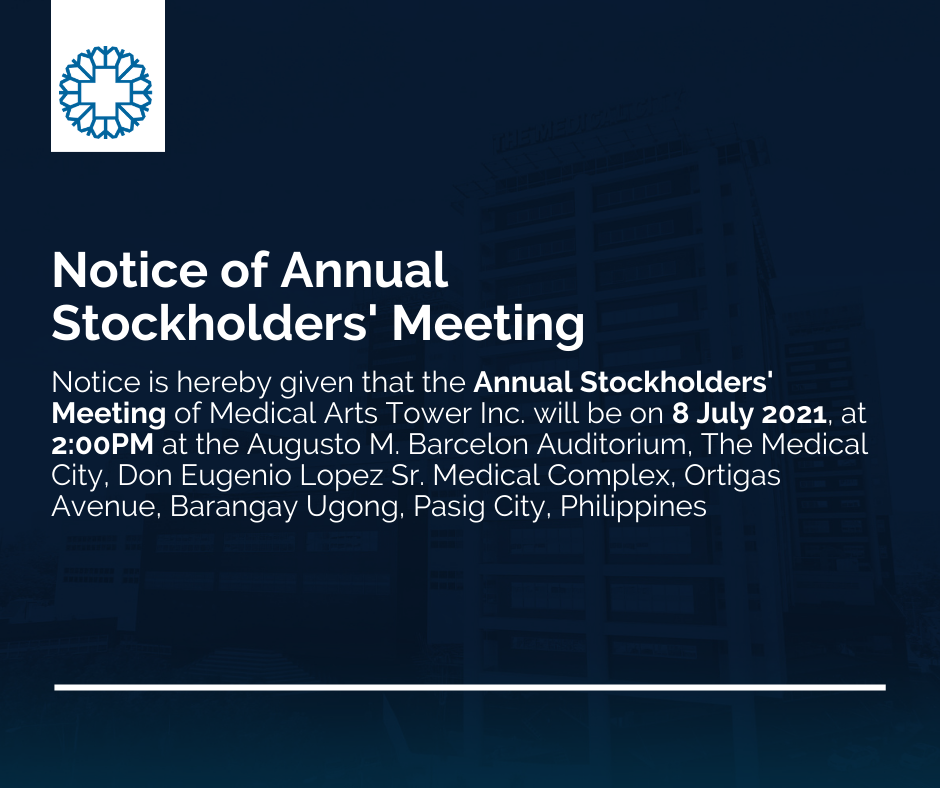 Notice of Annual Meeting of Stockholders