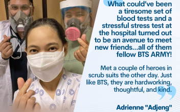 Adrienne Buenaventura sharing her tmc experience