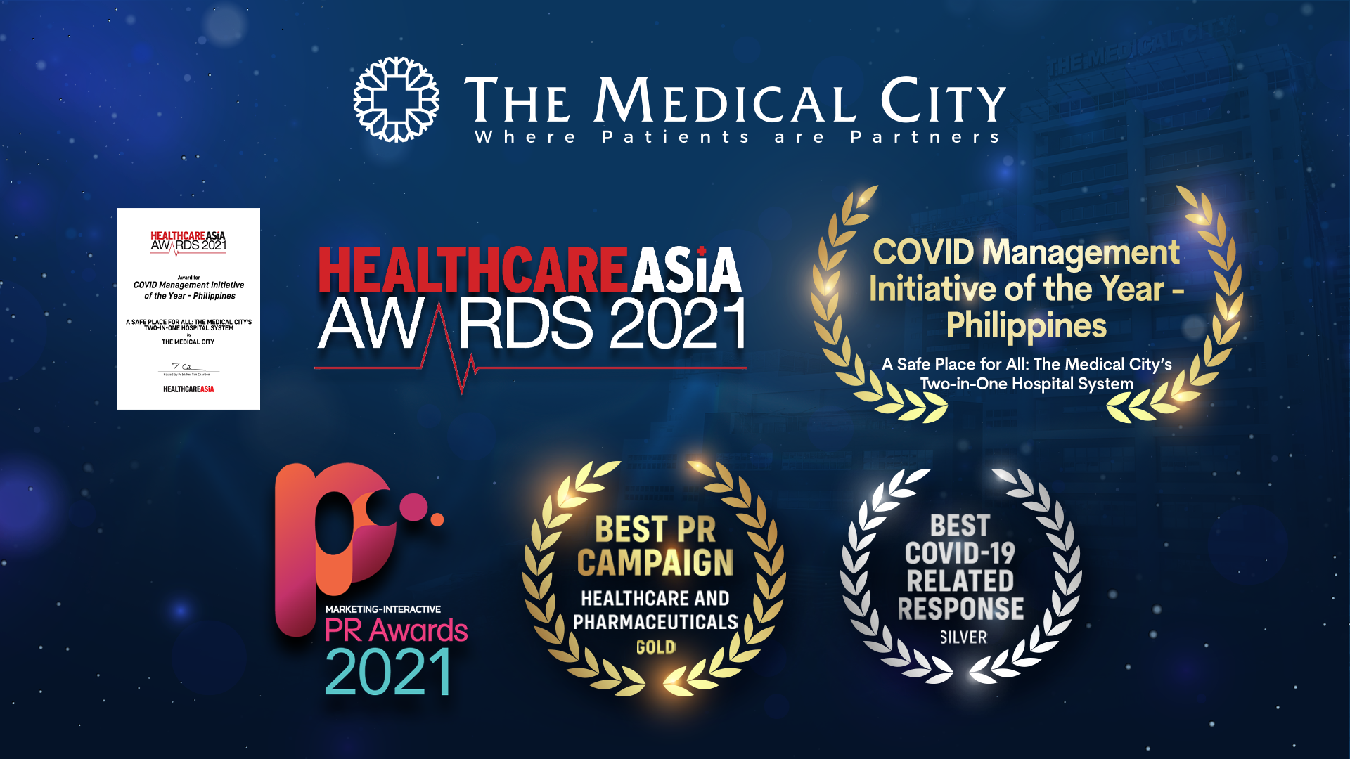 The Medical City sustains health care leadership, bags back-to-back international awards