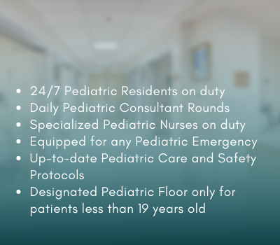 list of pediatric services