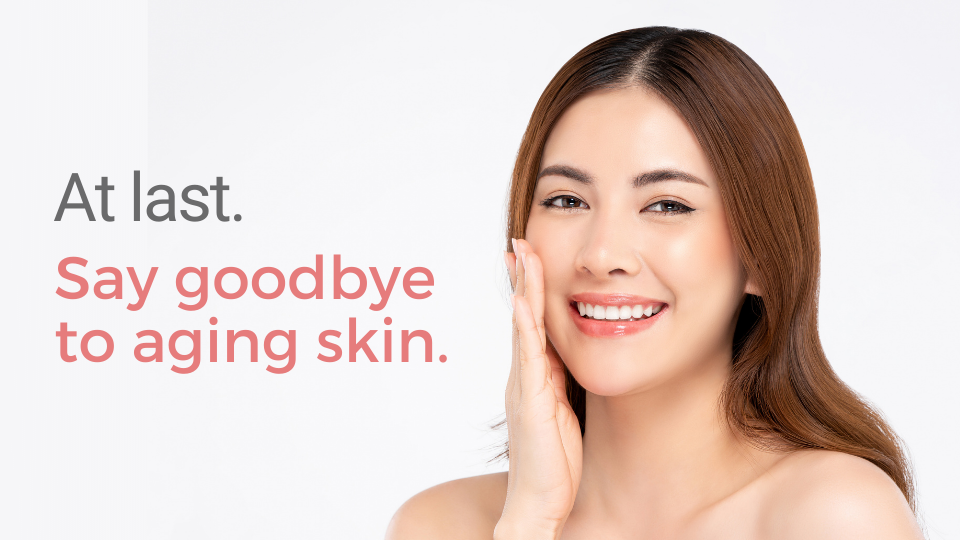aging skin ad