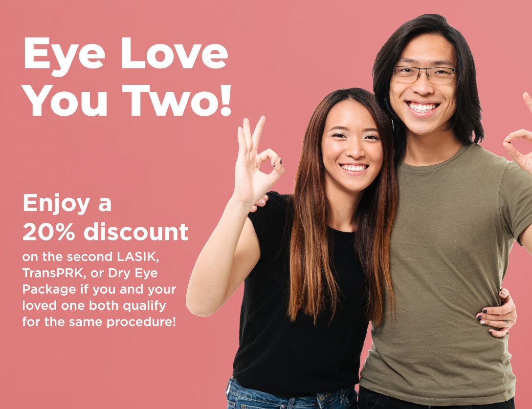 eye treatment valentines promo information