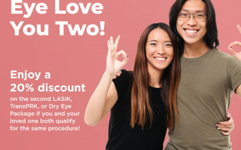 eye treatment valentines promo information