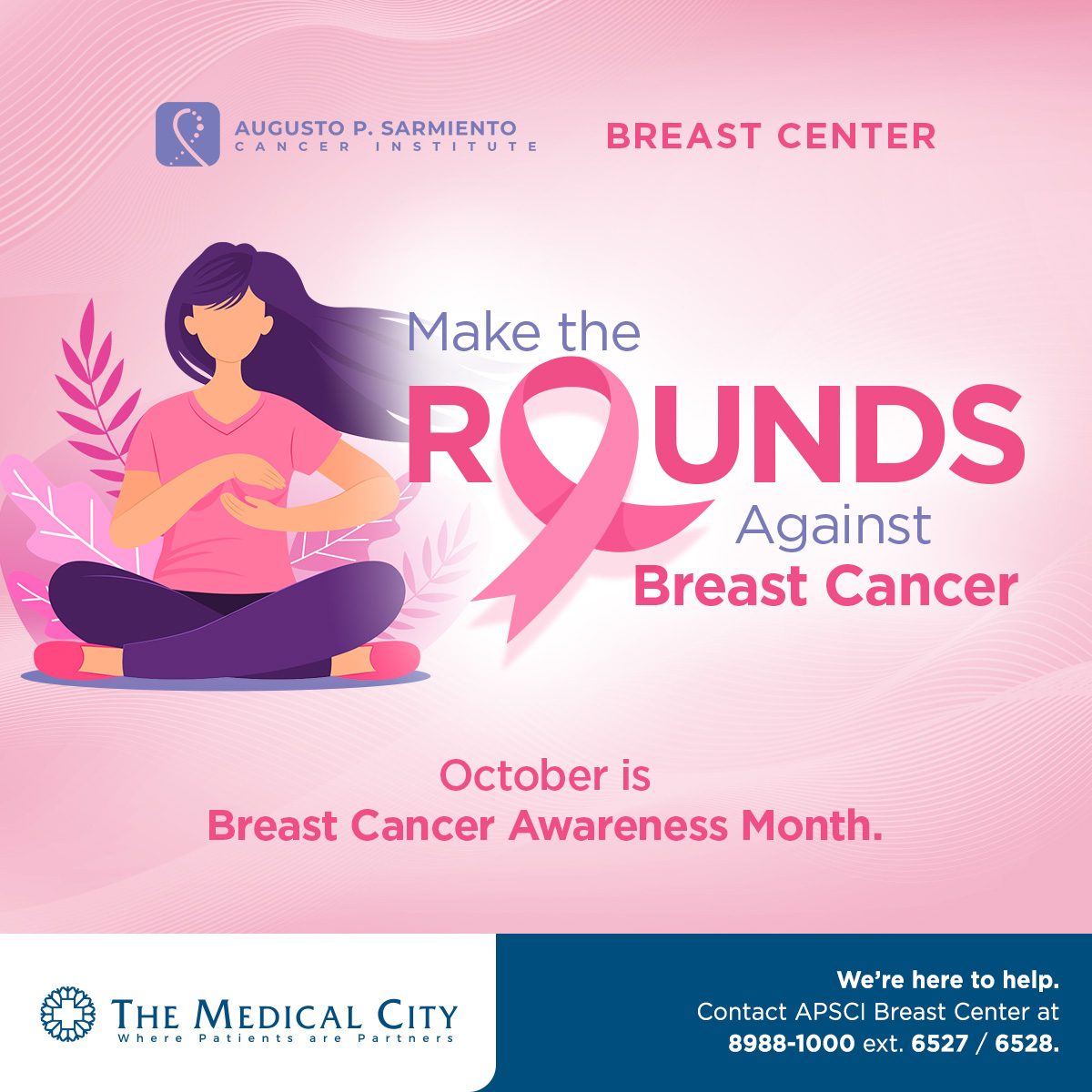 The Medical City honors Breast Cancer Awareness Month