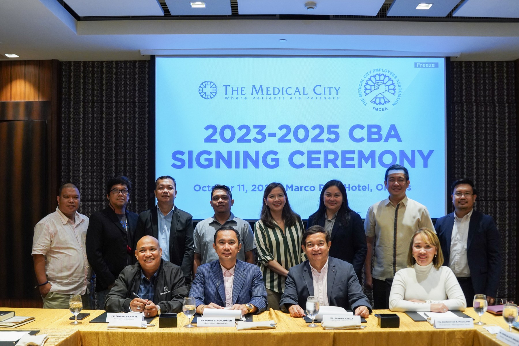 The Medical City and TMC Employees Association Seal New Collective Bargaining Agreement