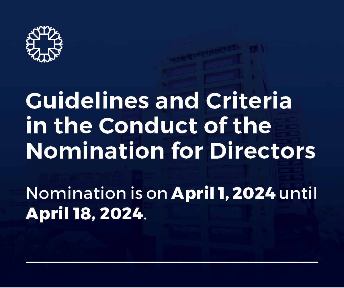 Guidelines and Criteria in the Conduct of the Nomination for Directors