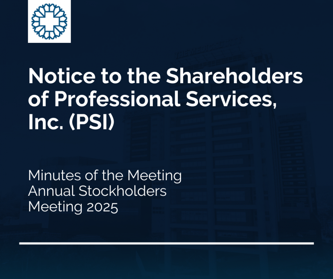 Minutes of the Meeting: Professional Services, Inc. 2025 Annual Stockholders' Meeting
