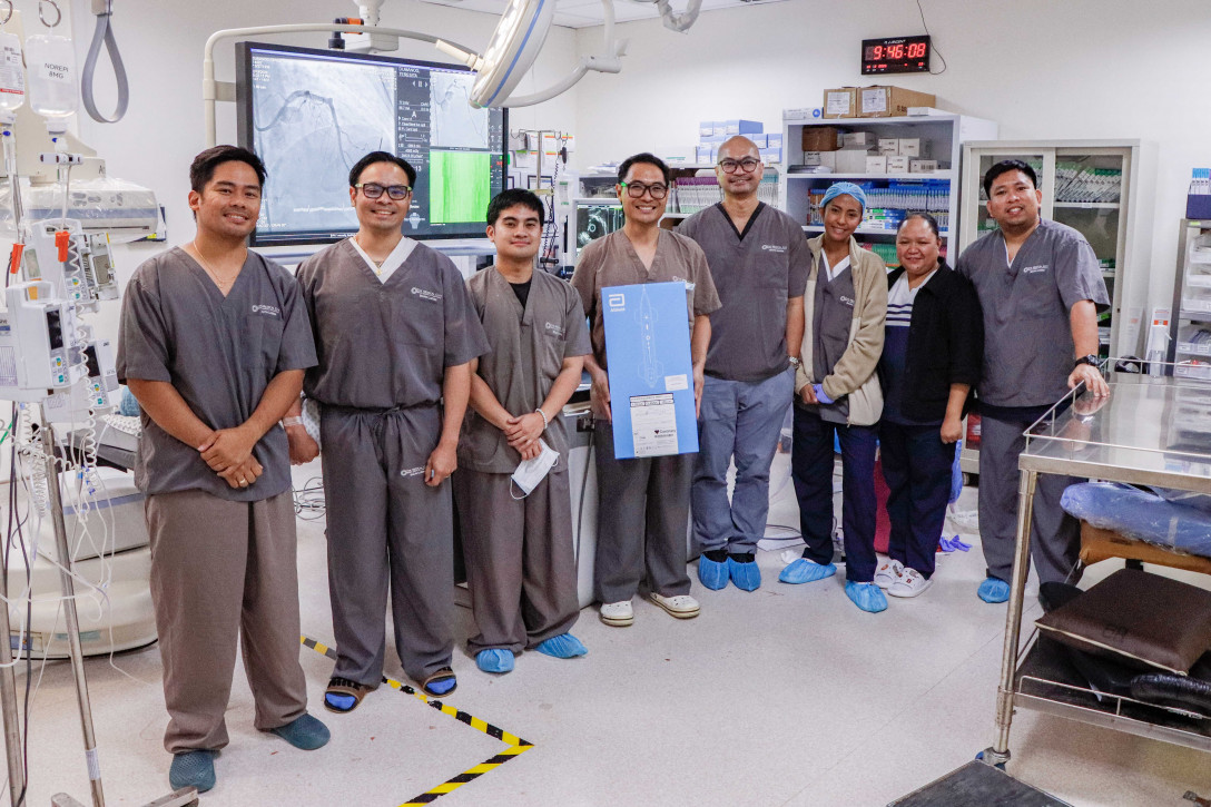 The Medical City South Luzon Performs Its First Orbital Atherectomy, Advancing Complex Cardiac Care in the Region