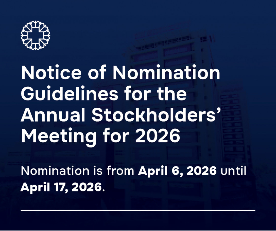 Notice of Nomination Guidelines for the Annual Stockholders' Meeting for 2026