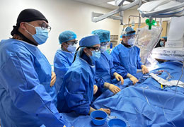 close up shot of doctors performing surgery
